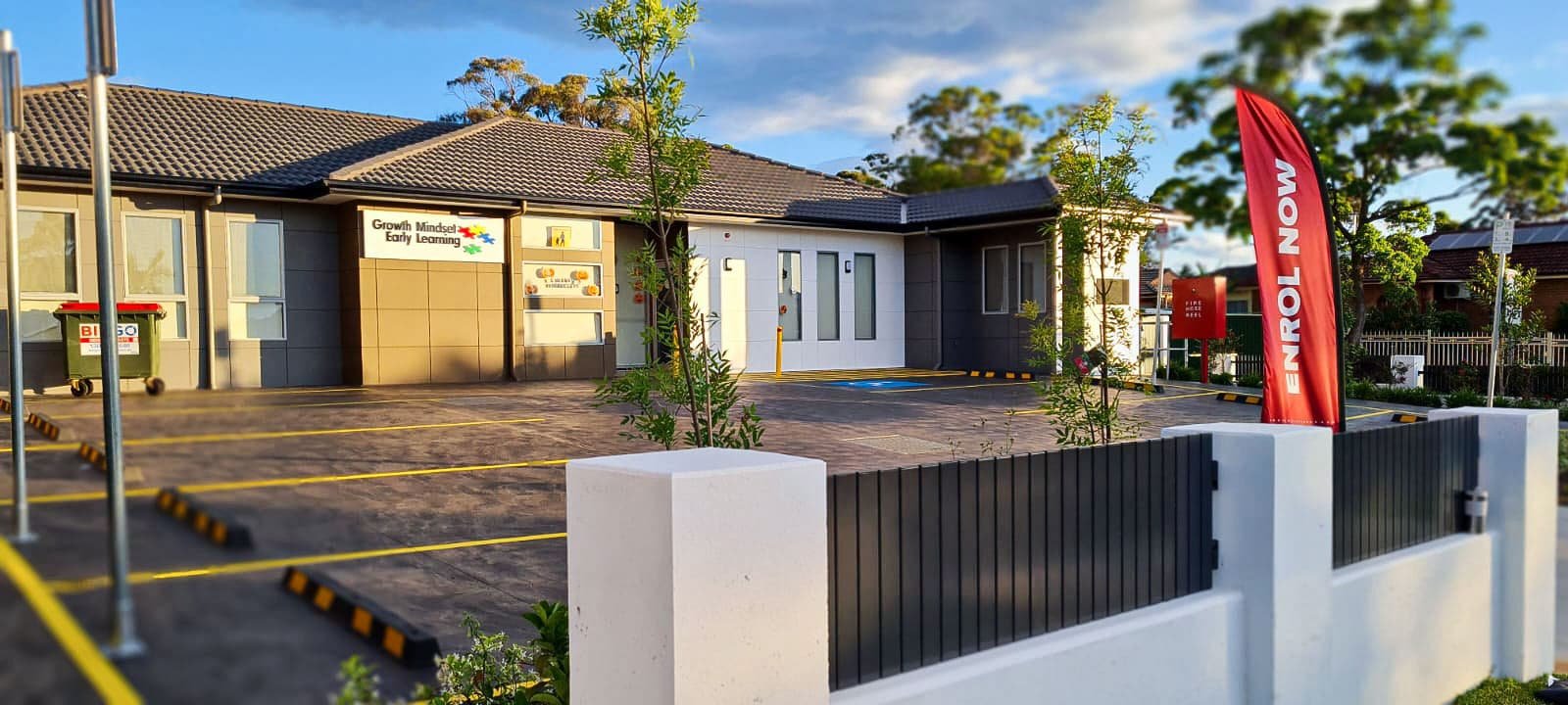 The Bonnyrigg Growth Mindset Early Learning Centre building and entrance