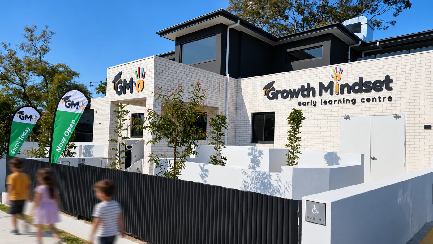 Montessori materials on timber shelving at Campbelltown