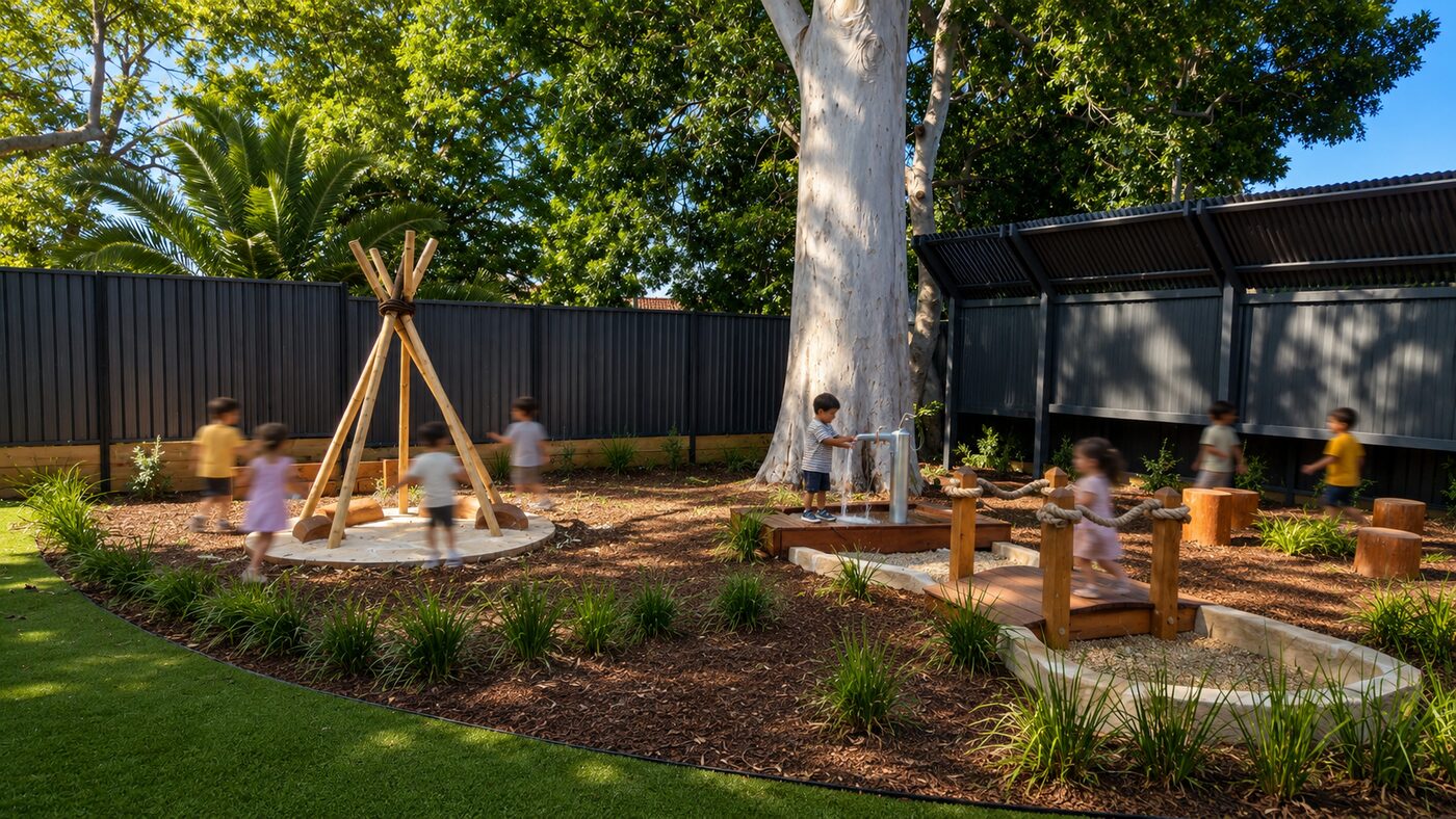 A bright activity space at the Campbelltown centre